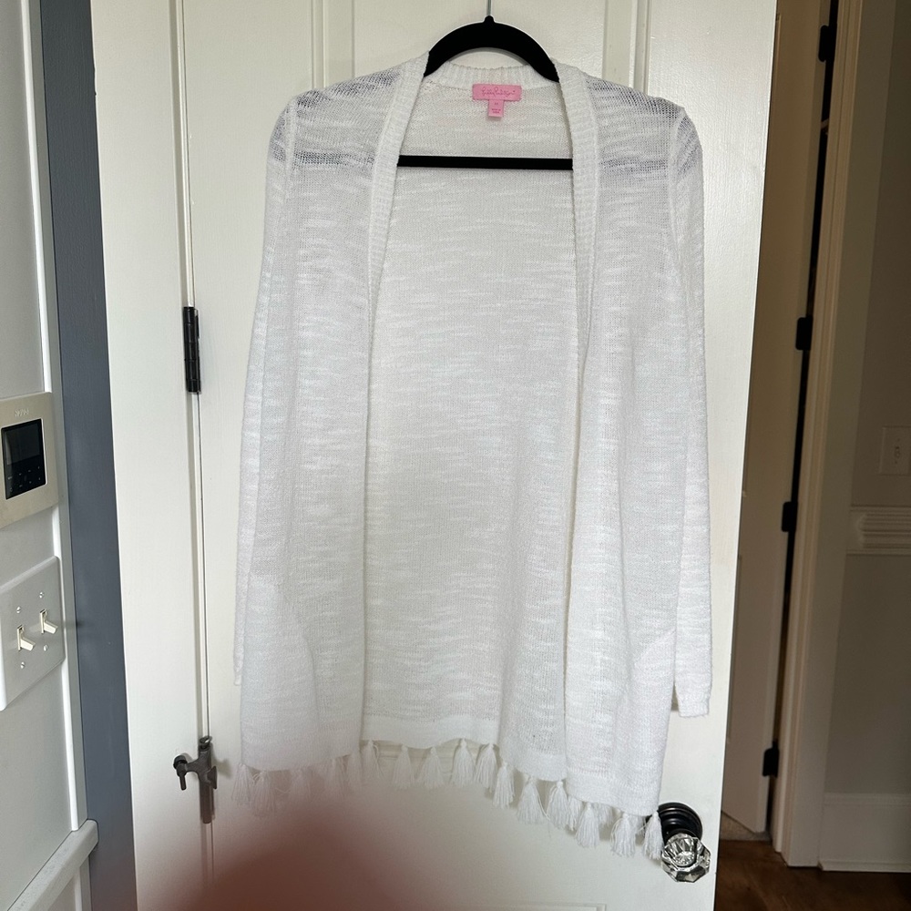 Lilly Pulitzer Fringe Cardigan